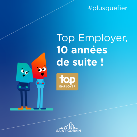 Saint-Gobain Top Employer pour la 10ème année 🕯