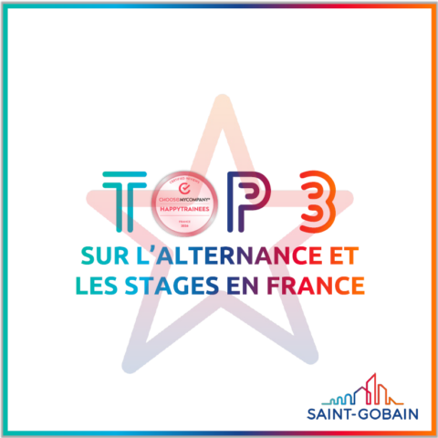 Saint-Gobain, une référence pour les stagiaires et alternants en France !