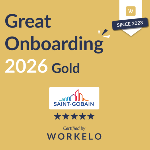 Saint-Gobain Distribution Bâtiment France décroche l&rsquo;or pour la Certification Great Onboarding 2026